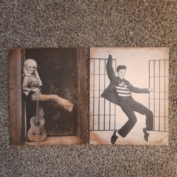 *BOGO* Brian Swinford "Swinford Designs": Dolly Parton and Elvis Presley - Picture 1 of 4